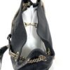 Gucci Soho Pebbled Leather Chain Medium Black Shoulder Bag 12