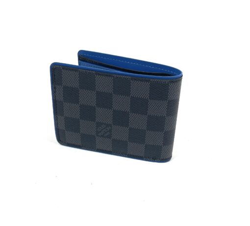 Louis Vuitton Men’s Graphite Slender Wallet Royal Blue 11