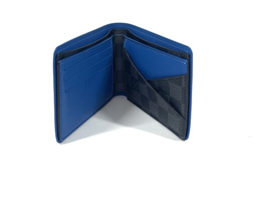 Louis Vuitton Men’s Graphite Slender Wallet Royal Blue 8