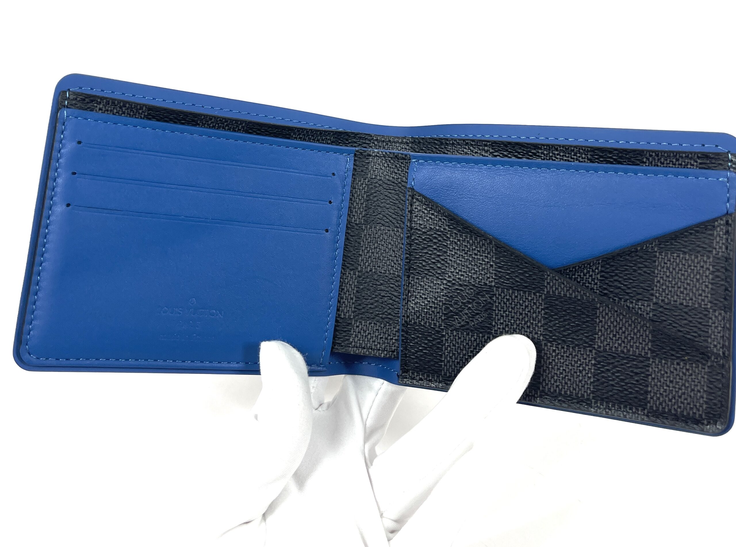 Louis Vuitton Slender Wallet, Blue