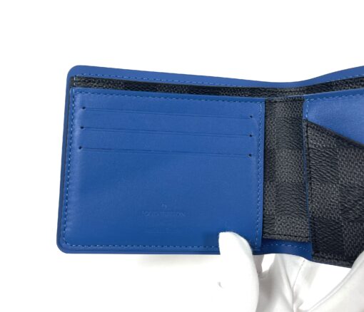 Louis Vuitton Men’s Graphite Slender Wallet Royal Blue 5