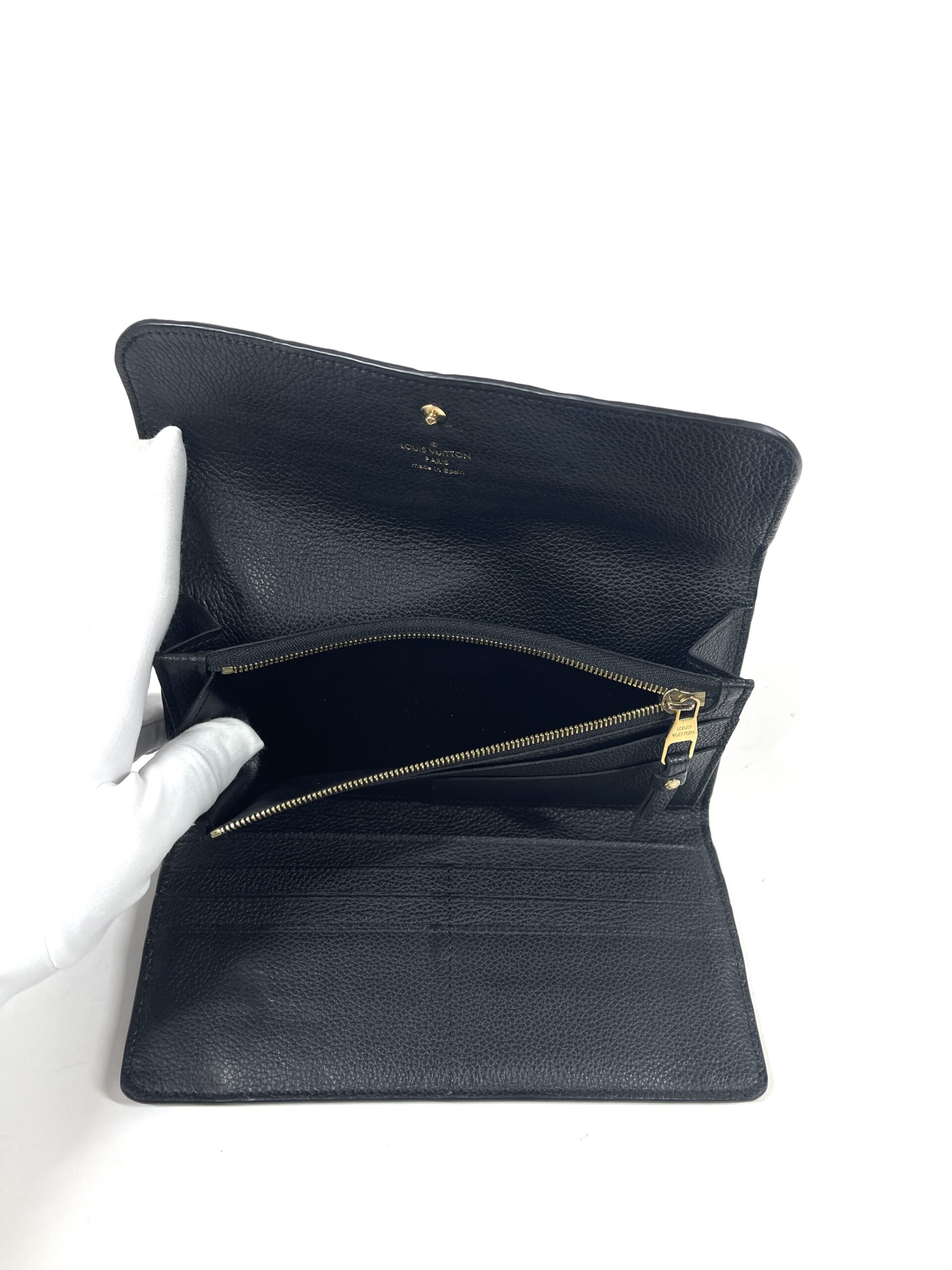 Louis Vuitton Black Empreinte Virtuose Long Wallet - A World Of Goods For  You, LLC
