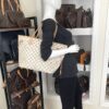Louis Vuitton Damier Azur Canvas Neverfull MM Rose Ballerine (Copy) 2