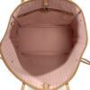 Louis Vuitton Damier Azur Canvas Neverfull MM Rose Ballerine (Copy) 15