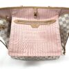 Louis Vuitton Damier Azur Canvas Neverfull MM Rose Ballerine (Copy) 17