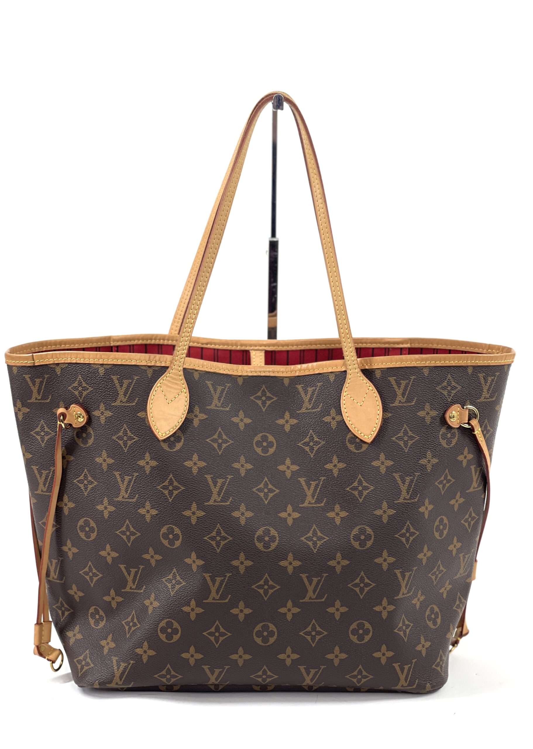 red louis vuitton neverfull