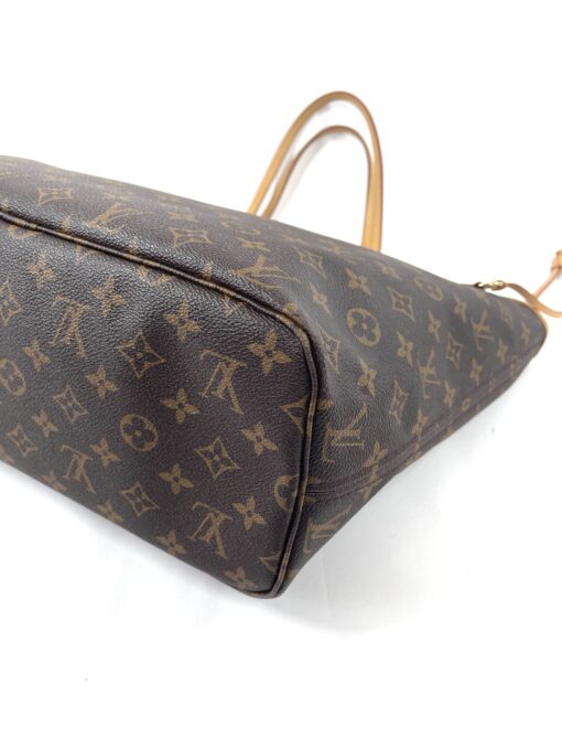 Louis Vuitton Monogram Canvas Neverfull MM Cherry Red 12