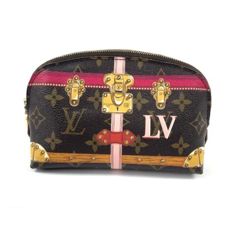 Louis Vuitton Summer Trunks Monogram Ronde PM Cosmetic Case