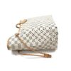 Louis Vuitton Damier Azur Canvas Neverfull MM Rose Ballerine (Copy) 8