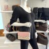 Louis Vuitton Azur and Pink Felicie Full Set with Rose Ballerine Interior 2