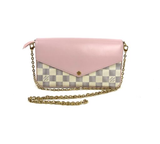 Louis Vuitton Azur and Pink Felicie Full Set with Rose Ballerine Interior 20
