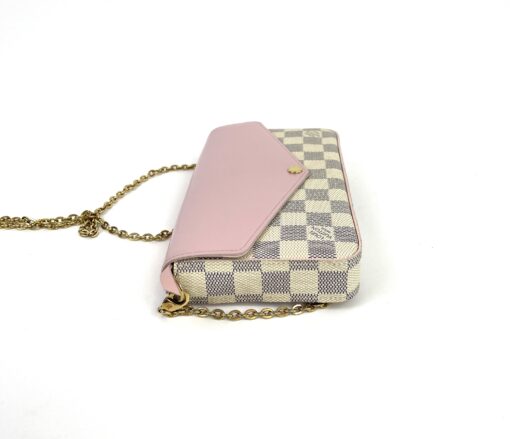 Louis Vuitton Azur and Pink Felicie Full Set with Rose Ballerine Interior 19