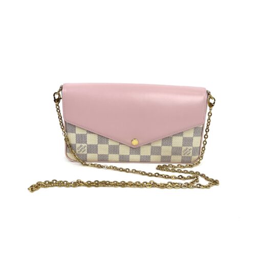 Louis Vuitton Azur and Pink Felicie Full Set with Rose Ballerine Interior 7