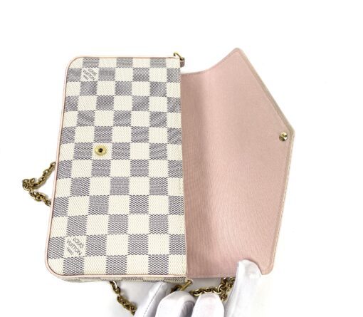 Louis Vuitton Azur and Pink Felicie Full Set with Rose Ballerine Interior 15