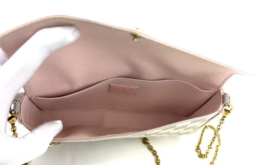 Louis Vuitton Azur and Pink Felicie Full Set with Rose Ballerine Interior 12