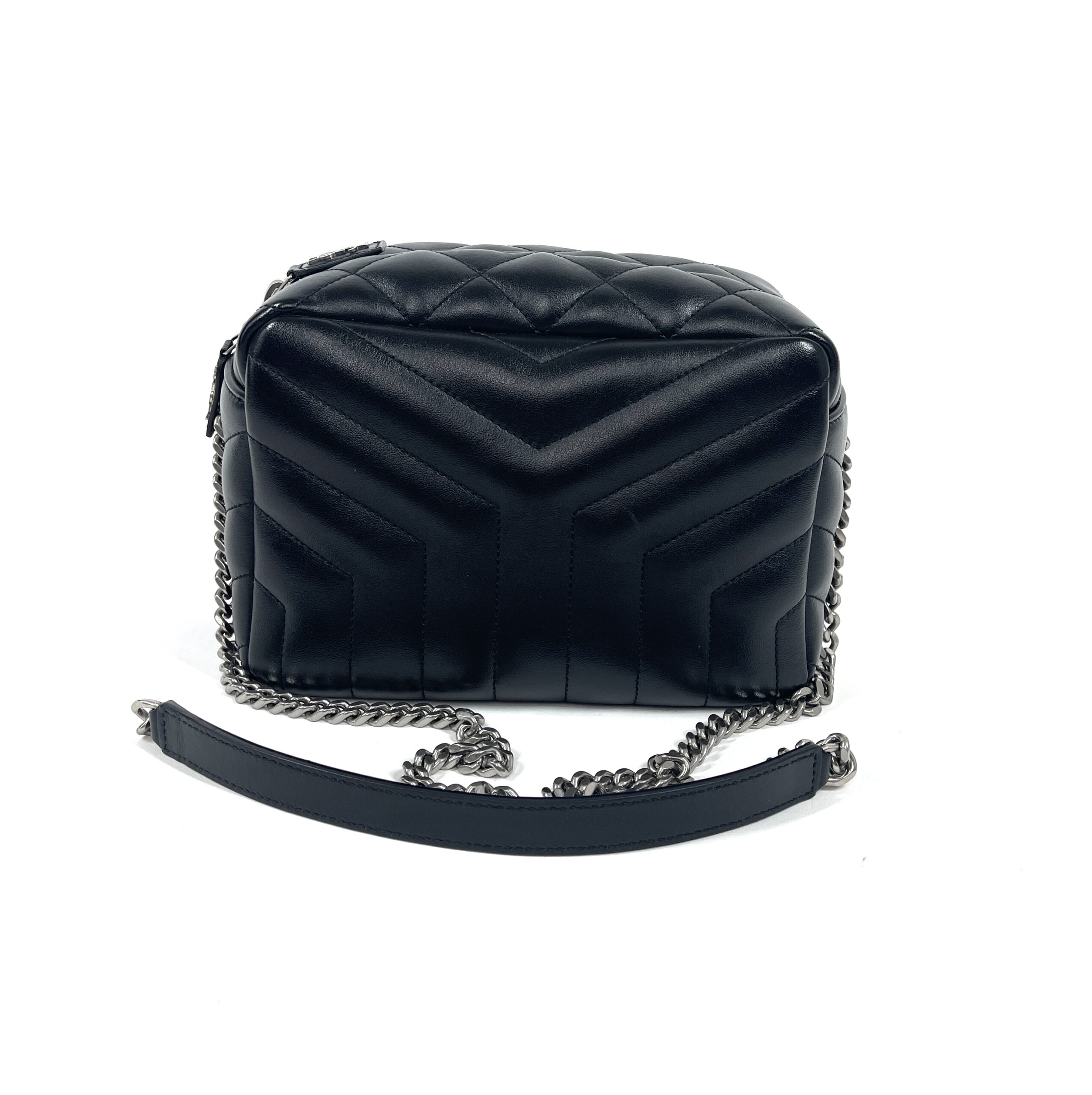 Sade Mini quilted leather shoulder bag in black - Saint Laurent | Mytheresa