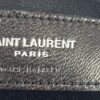 YSL Saint Laurent Calfskin Y Quilted Monogram Small Loulou Bowling Bag Black 14