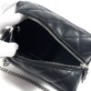 YSL Saint Laurent Calfskin Y Quilted Monogram Small Loulou Bowling Bag Black 10