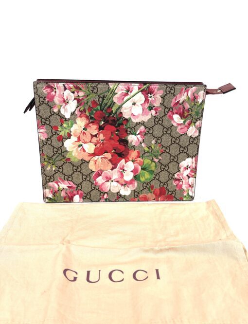 Gucci Large Supreme Blooms Cosmetic Pouch Case 3