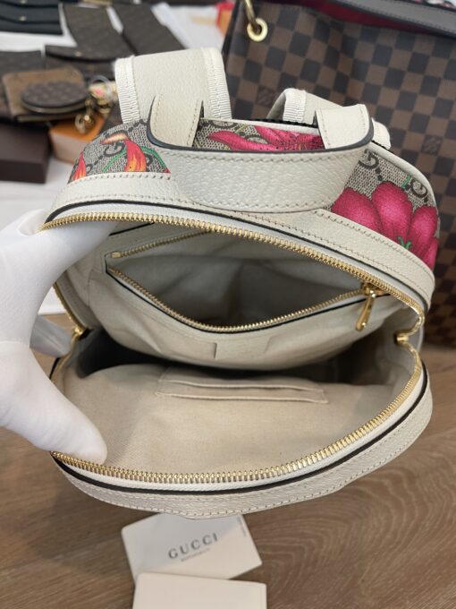 Gucci Ophidia Small Flora Backpack White 8