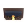 Louis Vuitton Pallas Monogram Long Wallet Navy 2