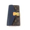 Louis Vuitton Pallas Monogram Long Wallet Navy 11