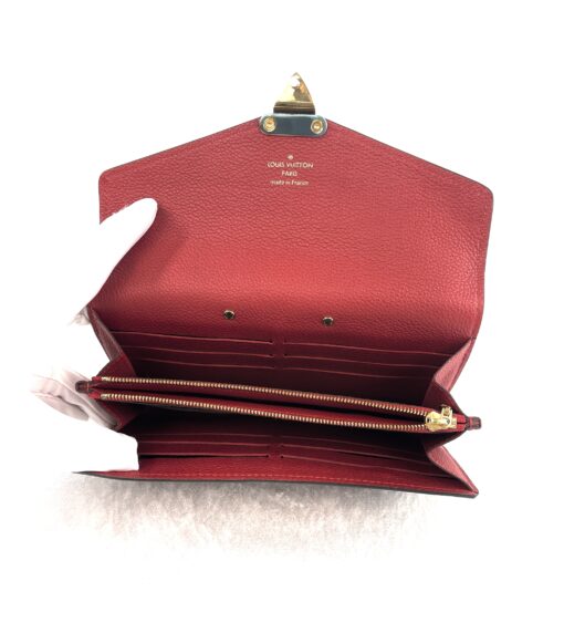 Louis Vuitton Monogram Pallas Wallet Red - Image 12