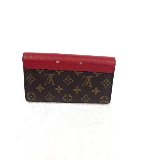 Louis Vuitton Monogram Pallas Wallet Red - Image 2