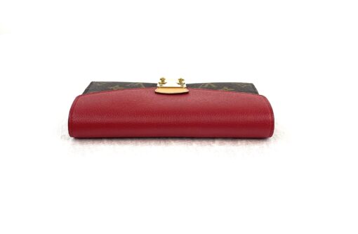 Louis Vuitton Monogram Pallas Wallet Red - Image 8