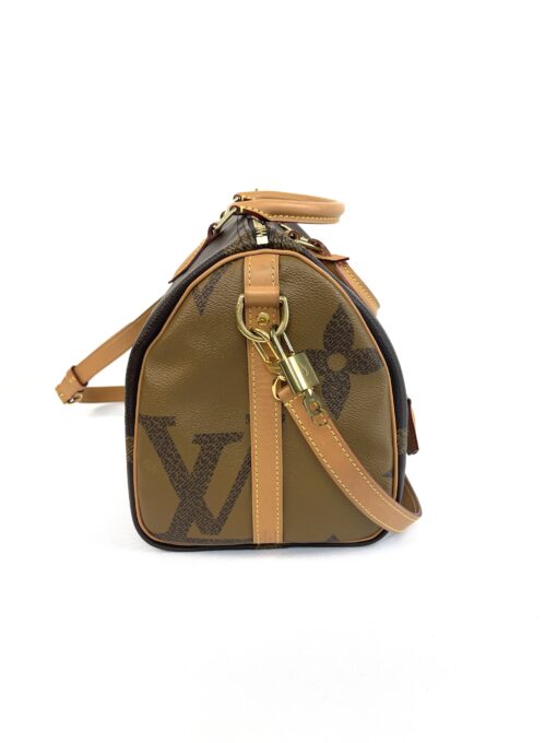 Louis Vuitton Reverse Monogram Giant Speedy Bandouliere 30 7