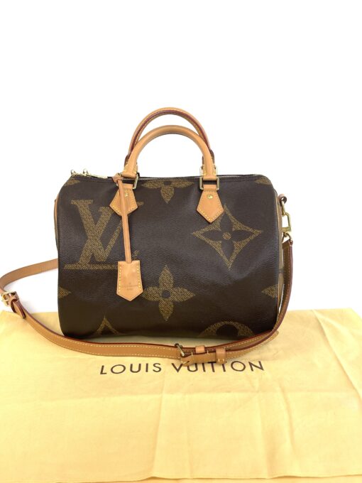 Louis Vuitton Reverse Monogram Giant Speedy Bandouliere 30 - Image 3