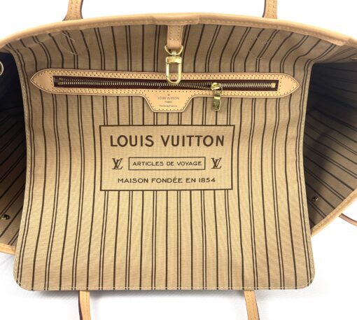Louis Vuitton Monogram Neverfull GM Beige Tote 39