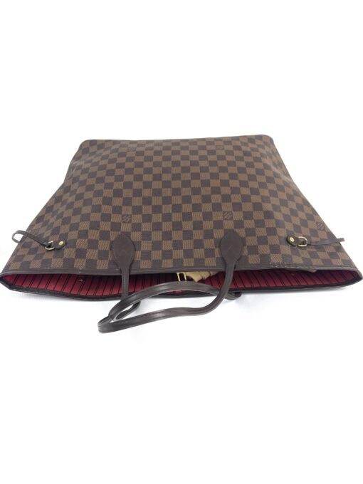 Louis Vuitton Neverfull GM Damier Ebene Cerise Red - Image 7