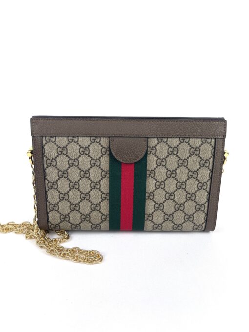 Gucci Ophidia Web Logo Coated Canvas Shoulder Bag - Image 13