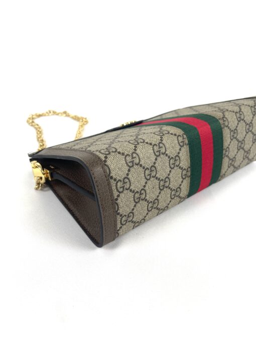 Gucci Ophidia Web Logo Coated Canvas Shoulder Bag - Image 9