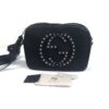 Gucci Pebbled Calfskin Studded Small Soho Disco Bag Black 3