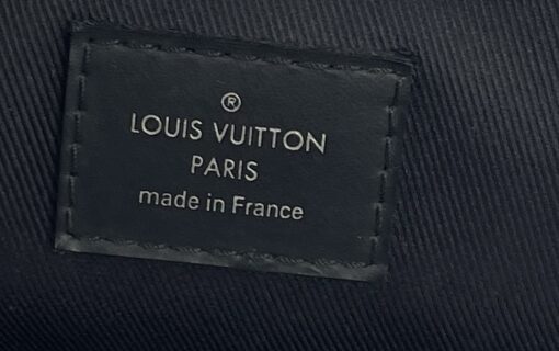 Louis Vuitton Avenue Graphite Blue Pixel Sling 13