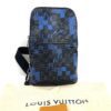 Louis Vuitton Avenue Graphite Blue Pixel Sling 3