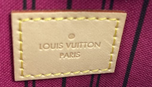 Louis Vuitton Monogram Round Coin Holder or Charm and NF Monogram Pouch Pivoine Bundle 14