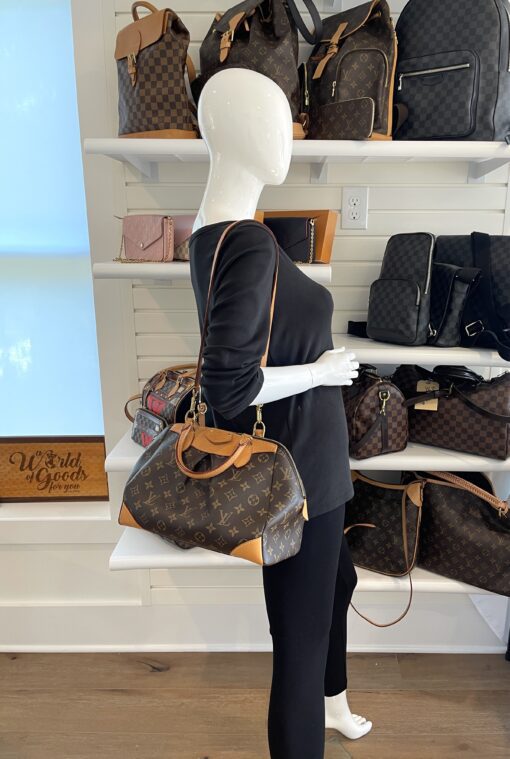 Louis Vuitton Segur Monogram Satchel Shoulder Bag 4