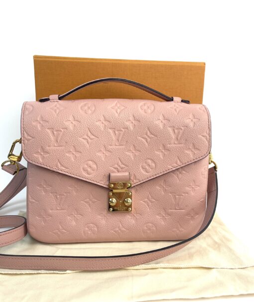 Louis Vuitton Rose Poudre Empreinte Pochette Metis 3