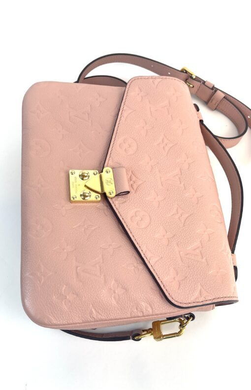 Louis Vuitton Rose Poudre Empreinte Pochette Metis - Image 12