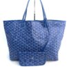 GOYARD Saint Louis White Goyardine GM Tote Bag 6