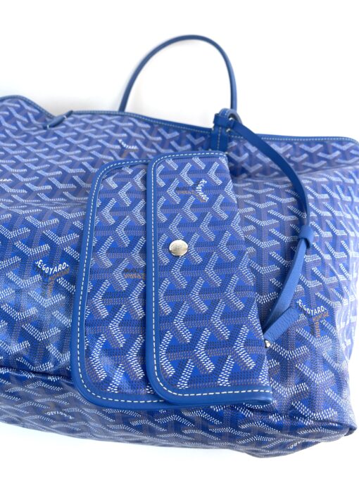 GOYARD Goyardine Saint Louis GM Sky Blue 8