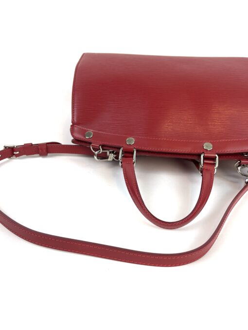 Louis Vuitton Epi Brea MM Coquelicot Red - Image 16