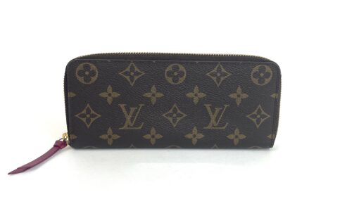 Louis Vuitton Monogram Canvas Clemence Wallet Fuchsia 2