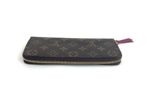 Louis Vuitton Monogram Canvas Clemence Wallet Fuchsia 4