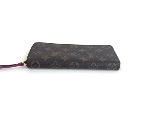 Louis Vuitton Monogram Canvas Clemence Wallet Fuchsia 7