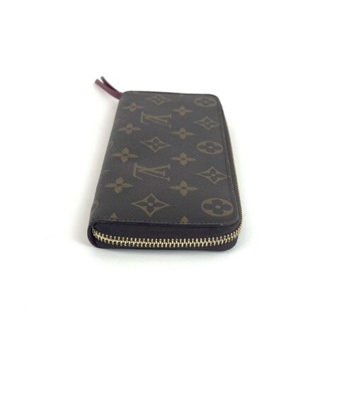 Louis Vuitton Monogram Canvas Clemence Wallet Fuchsia 6