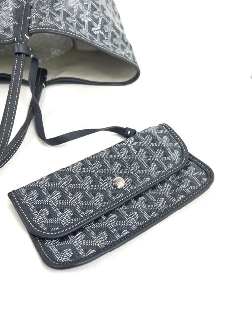 Goyard Goyardine Saint Louis PM Grey 8